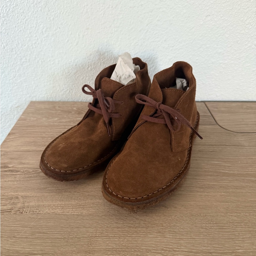 J. Crew Kids Brown Suede Shoes